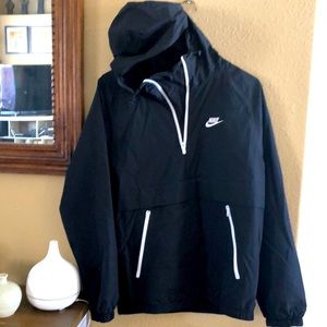 Mens hooded workout jacket